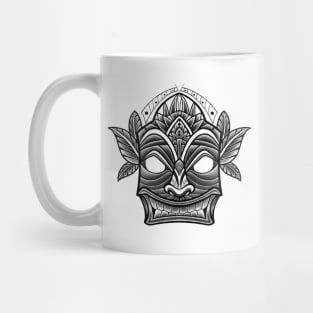 smiling totem face Mug